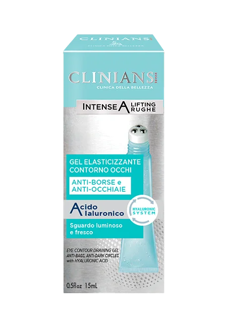 Clinians Intense A gel contorno occhi elasticizzante Acido Ialuronico 15ml