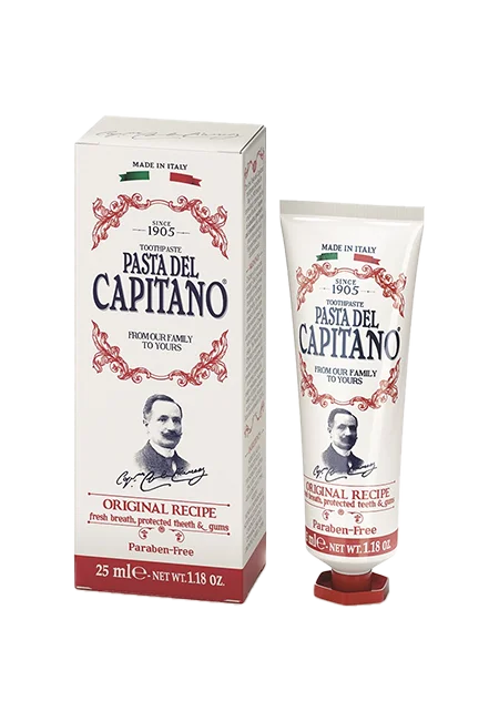 Pasta del Capitano 1905 dentifricio ricetta originale 25ml