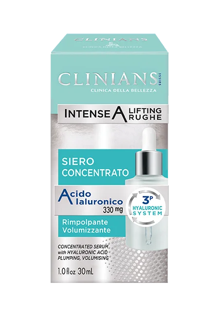 Clinians Intense A siero viso concentrato antirughe Acido Ialuronico 30ml