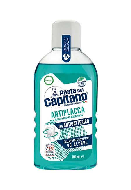 Pasta del Capitano collutorio antiplacca antibatterico menta 400ml