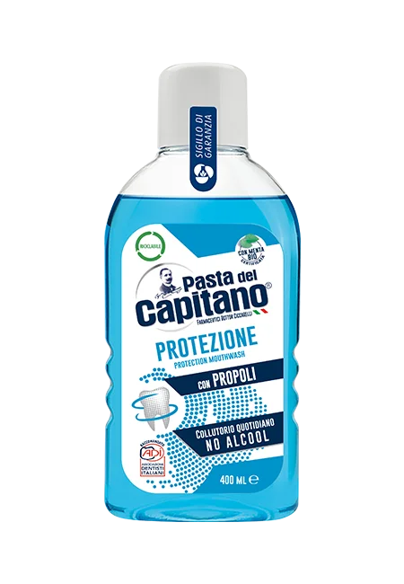 Pasta del Capitano collutorio protezione propoli e tè verde 400ml