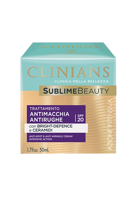 Clinians Sublime Beauty crema viso antimacchie intensiva 50ml