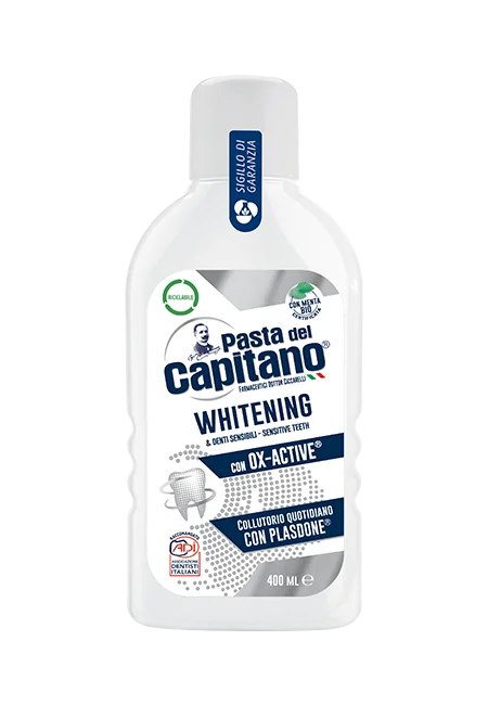 Pasta del Capitano collutorio denti sensibili e sbiancante 400ml