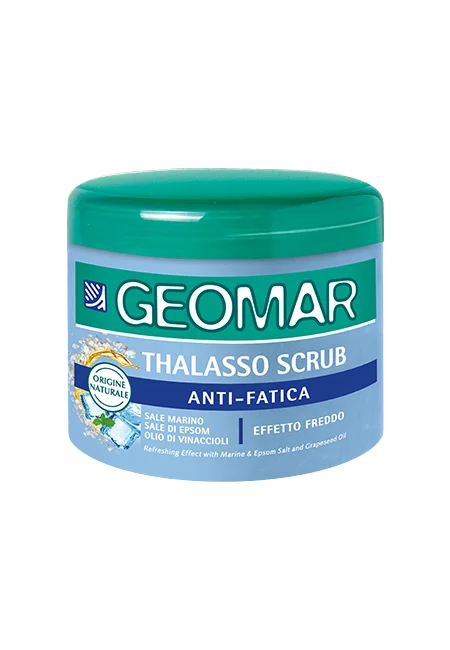 Geomar scrub corpo anti-fatica effetto freddo 600g
