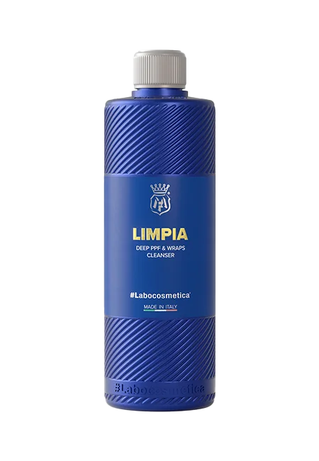 Labocosmetica detergente auto per pellicole protettive e rivestimenti Limpia 500ml
