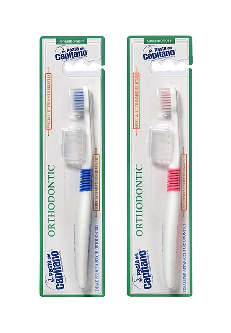 Pasta del Capitano spazzolino ortodontico setole morbide