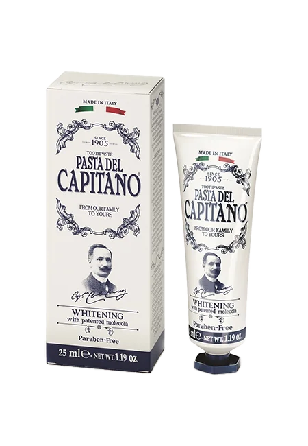 Pasta del Capitano 1905 dentifricio sbiancante antibatterico 25ml