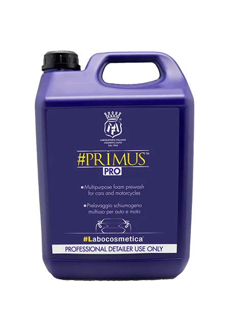 Labocosmetica schiuma prelavaggio auto alcalino VDA Primus 2.0 4500ml
