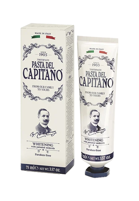 Pasta del Capitano 1905 dentifricio sbiancante antibatterico 75ml
