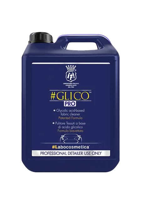 Labocosmetica detergente tessuti a base di acido glicolico per auto Glico 4500ml