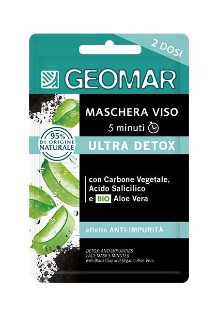 Geomar maschera viso detox anti-impurità 15ml