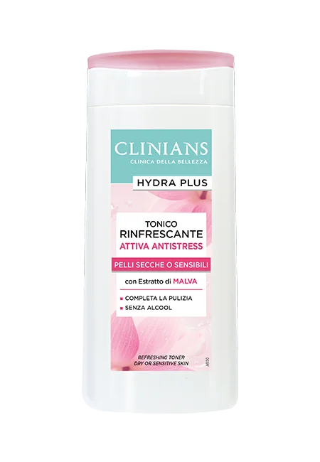 Clinians Hydra Plus Attiva Antistress latte detergente idratante 200ml