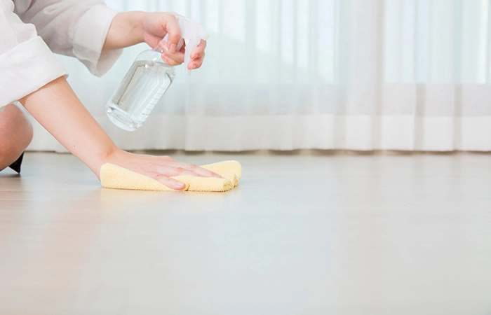 Un detergente delicato per la pulizia dei pavimenti