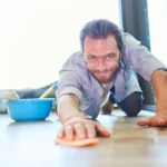 Una pulizia dei pavimenti approfondita