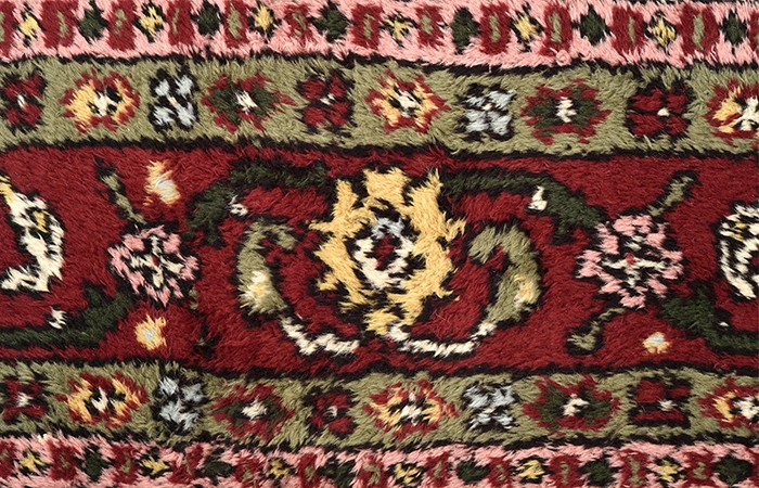 I dettagli di un tappeto persiano