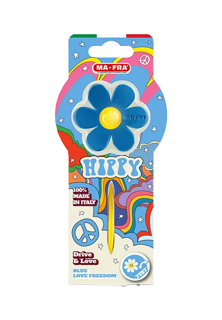 Ma-Fra Hippy Blue profumatore auto Love Freedom 1 pz