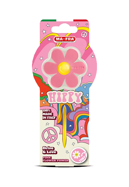 Ma-Fra Hippy Pink profumatore auto Flower Power 1 pz