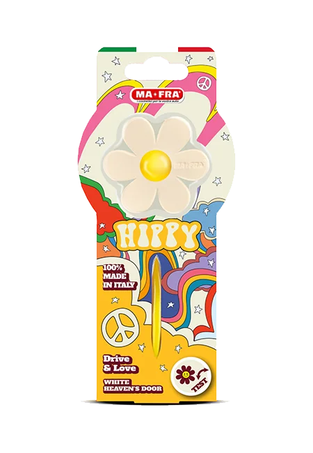 Ma-Fra Hippy White profumatore auto Heaven's Door 1 pz