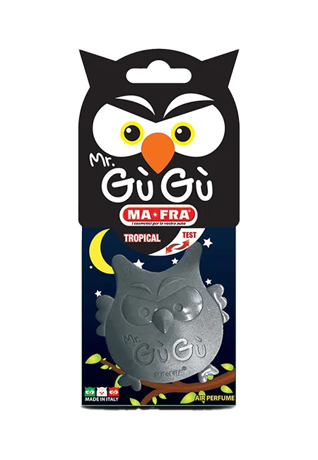 Ma-Fra Mr. GùGù profumatore auto Nero Tropical 1 pz