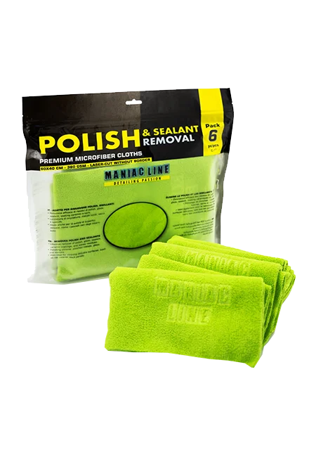 Maniac Line Polish & Sealant Remover panno microfibra 6 pz