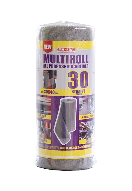 Ma-Fra Multiroll rotolo panni microfibra multiuso 1 pz