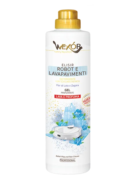 Wexor Elisir detergente per robot Fior di Loto e Zagara 750 ml